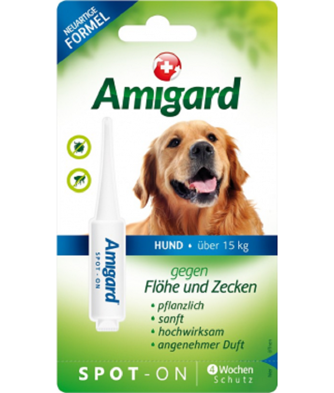 Amigard Spot - On犬用天然防蝨滴(15-30公斤) 1支