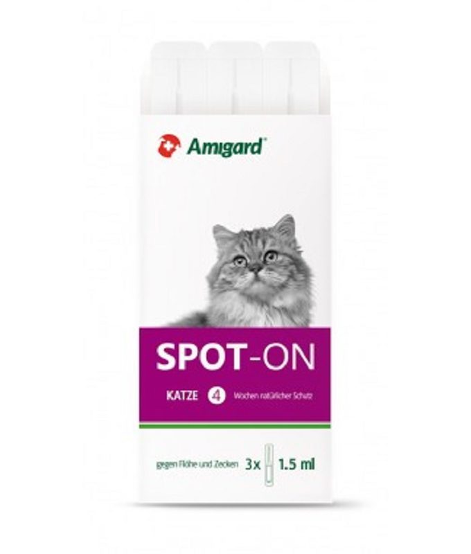 Amigard Spot - On貓用天然防蝨滴 3支