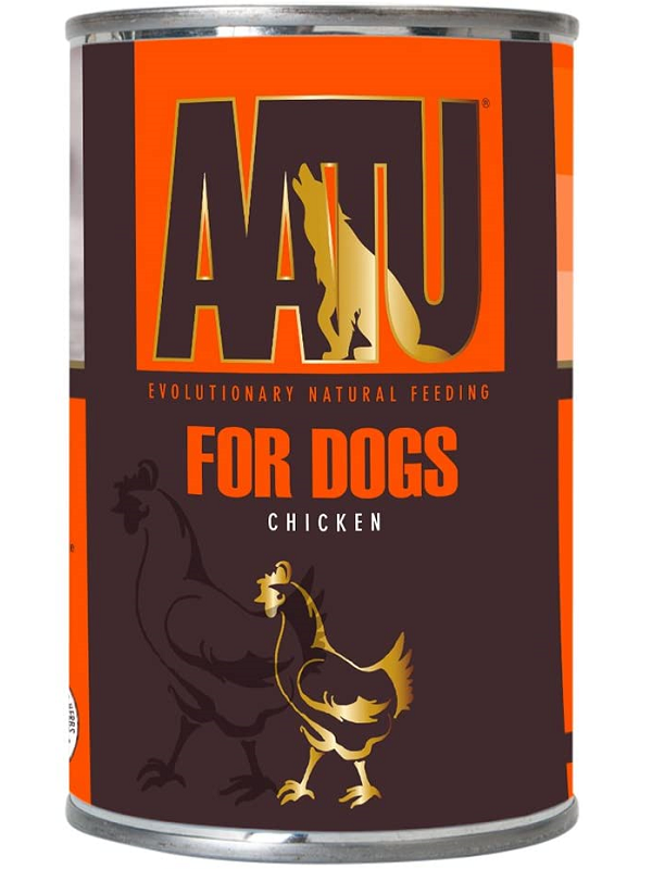 AATU狗用主食罐頭 雞肉全配方 400G