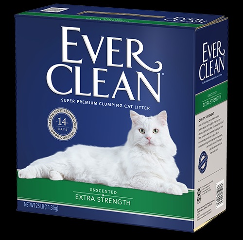 EverClean 藍鑽貓砂 強效低敏結塊貓砂 25LBS