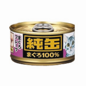 日本純罐貓罐頭 吞拿魚碎65g
